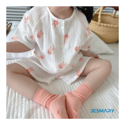 Đồ ngủ vải xô hình thỏ hồng xinh xắn